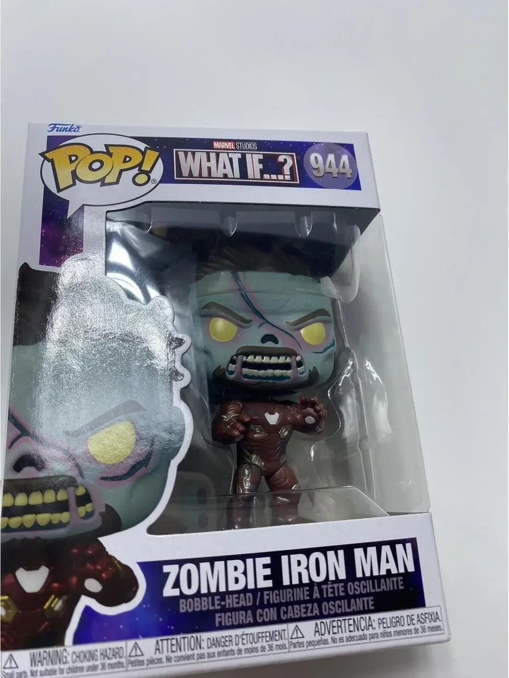 Funko Pop!  What If?  Marvel Disney+ ZOMBIE IRON MAN #944